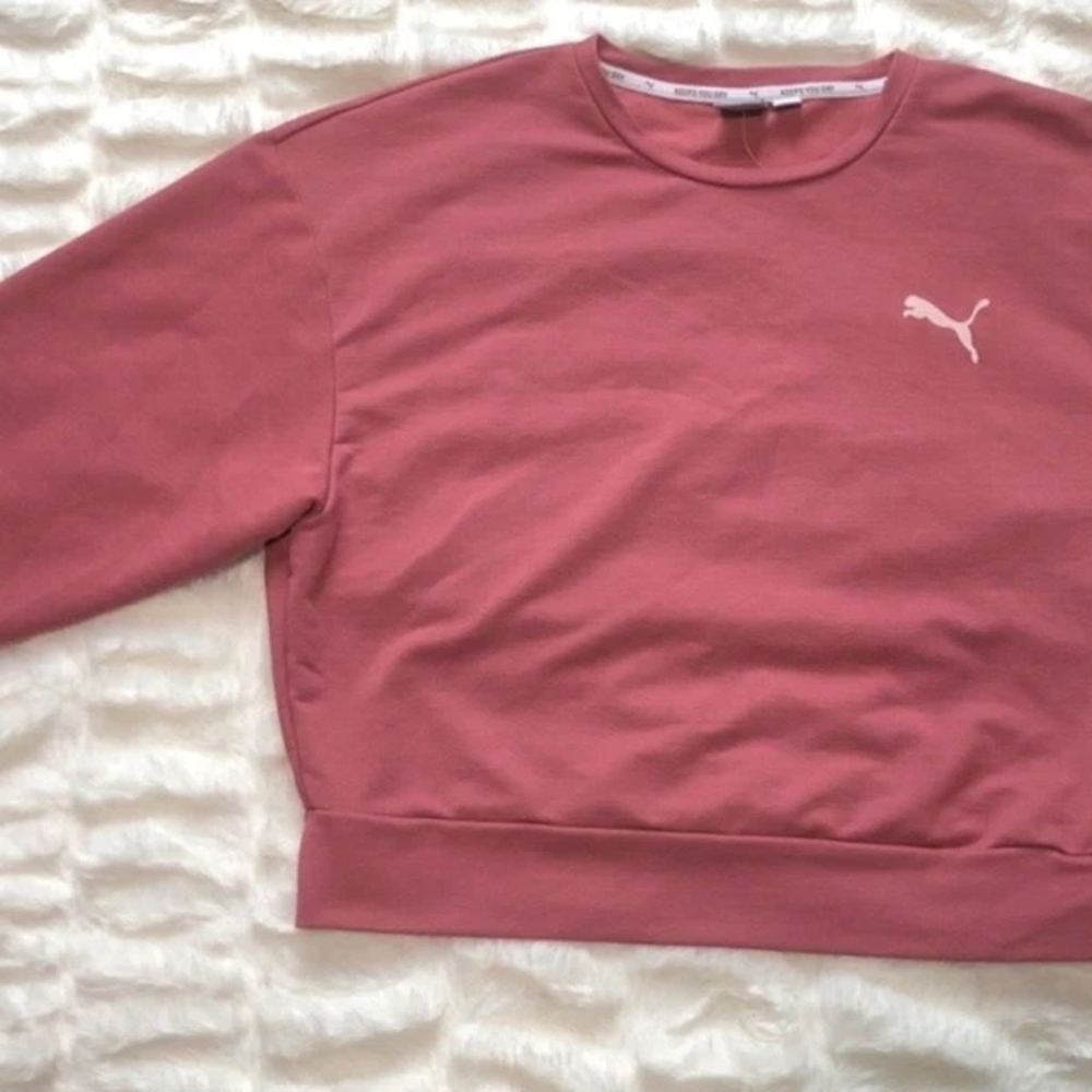 Puma Dusty Rose Crewneck Sweatshirt